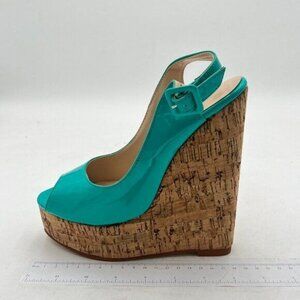 XYD Women Peep Toe Wedge Sandals Platform High Heel Bohemia Resort